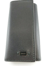 Load image into Gallery viewer, New Bally Maltos Men&#39;s 6218440 Black Leather Key Case Wallet MSRP $320
