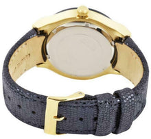 Load image into Gallery viewer, NEW Ladies Guess JET SETTER W0289L3 Blue Dial Watch W/ Leather Strap MSRP $246
