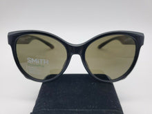 Load image into Gallery viewer, NEW SMITH WOMEN&#39;S FAIRGROUND BLACK POLARIZED SUNGLASSES W/ CHROMAPOP 807L7  55mm
