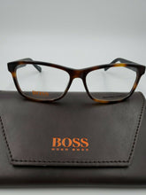 Load image into Gallery viewer, NEW HUGO BOSS ORANGE EYEGLASSES BO 0181 Brown Havana Black K2P UNISEX RX 54 - 14
