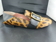 Load image into Gallery viewer, New Bally Janelle Women&#39;s 6217710 Buckled Leopard Loafer US 5.5 MSRP $980

