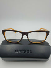 Load image into Gallery viewer, New Diesel Eyeglasses DL 5039 050  Brown/Orange DL5039 54mm RX FRAMES UNISEX
