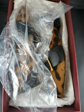 Load image into Gallery viewer, New Bally Janelle Women&#39;s 6217710 Buckled Leopard Loafer US 5.5 MSRP $980
