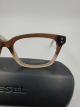 Load image into Gallery viewer, NEW DIESEL Eyeglasses DL5037 COL.050 Size 53 - 17 MM UNISEX RX FRAME BROWN FADE
