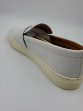 Load image into Gallery viewer, Bally Heska 07 Women&#39;s 6217886 White Calf Leather Slip On Sneakers US 6.5 MSRP $550
