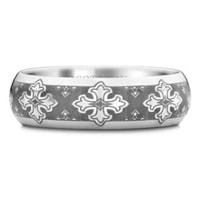 Load image into Gallery viewer, NEW Scott Kay Devotion CROSS Wedding Band Dark Detail Men&#39;s 7MM Ring SIZE 10
