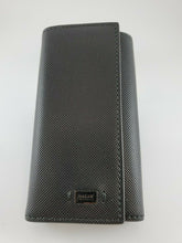 Load image into Gallery viewer, New Bally Maltos Men&#39;s 6218440 Black Leather Key Case Wallet MSRP $320
