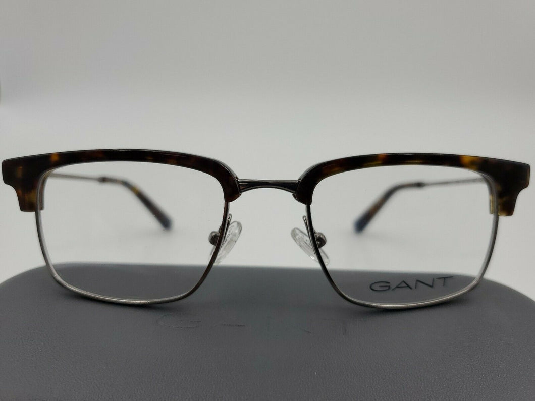 NEW Gant 3127 COL. 052 TORTOISE EYEGLASSES FRAME CLUBMASTER STYLE SIZE 50-19