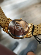 Load image into Gallery viewer, New ROTARY GB00794/32 Mens GP DRESS WATCH Gold Plated Quartz MSRP$265
