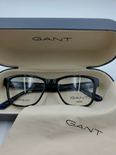 Load image into Gallery viewer, New Gant GA4056/V Womens Eyeglasses Wayfarer Style  Col. 01 Size 49/16 Black
