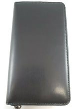 Load image into Gallery viewer, New Bally Tallen Men&#39;s 6218189 Black Leather Zippered Long Wallet MSRP $580
