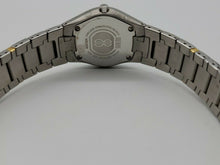 Load image into Gallery viewer, NEW Bill Blass Aero Contour Ladies Two-Tone Black Dial 40452 Watch SWISS QUARTZ
