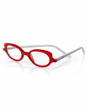 Load image into Gallery viewer, NEW Eyebobs Peep Show 2289  Readers +2.25 Reading Glasses Red/White Peal W/Case
