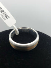 Load image into Gallery viewer, NEW SCOTT KAY COBALT &amp; 14K GOLD 7MM UNITY BAND WITH SATIN FINISH SIZE 10 RING
