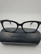 Load image into Gallery viewer, NEW DIESEL Eyeglasses DL5037 001 Size 53mm/17mm/140mm BLACK PRESCRIPTION FRAMES
