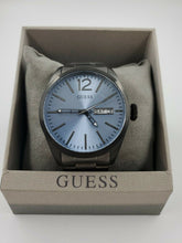 Load image into Gallery viewer, NOS Guess Vertigo Stainless Steel Mens Watch W0657G1 MSRP $216 NEW BATTERY
