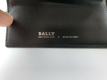 Load image into Gallery viewer, New Bally Maltos Men&#39;s 6218440 Black Leather Key Case Wallet MSRP $320
