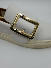 Load image into Gallery viewer, Bally Heska 07 Women&#39;s 6217886 White Calf Leather Slip On Sneakers US 6.5 MSRP $550
