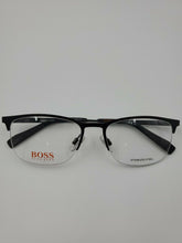 Load image into Gallery viewer, NEW HUGO BOSS ORANGE Eyeglasses BO 0308 003 Black 53-18-140 UNISEX FRAMES
