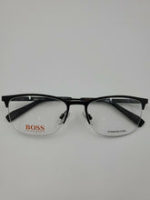 Load image into Gallery viewer, NEW HUGO BOSS ORANGE Eyeglasses BO 0308 003 Black 53-18-140 UNISEX FRAMES
