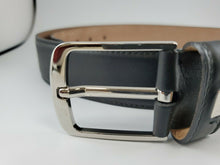 Load image into Gallery viewer, New Bally Doylle Men&#39;s 6214932 Black Leather 110cm Belt MSRP $340
