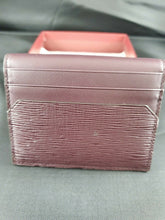 Load image into Gallery viewer, New Bally Lalder Women&#39;s 6219177 Merlot Leather Card ID Bifold Wallet MSRP $270
