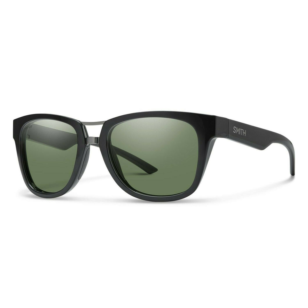Smith Landmark Polarized ChromaPop Gray Green Sunglasses Black D28 UNISEX $169