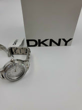 Load image into Gallery viewer, NEW DKNY Chambers Silver Dial Stainless Steel Ladies Watch NY2391 MSRP $155
