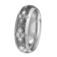 Load image into Gallery viewer, NEW Scott Kay Devotion CROSS Wedding Band Dark Detail Men&#39;s 7MM Ring SIZE 10
