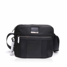 Load image into Gallery viewer, NEW TUMI Alpha Bravo Men&#39;s Stewart Black Crossbody Bag MSRP $350
