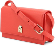 Load image into Gallery viewer, NEW FURLA 1972 Women&#39;s Mini Crossbody Bag In Red Leather MSRP $199
