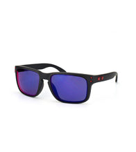 Load image into Gallery viewer, New Oakley HOLBROOK 9102-36 Matte Black/Iridium Positive Red Sunglasses 9102
