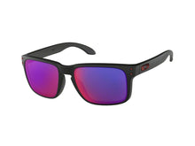 Load image into Gallery viewer, New Oakley HOLBROOK 9102-36 Matte Black/Iridium Positive Red Sunglasses 9102
