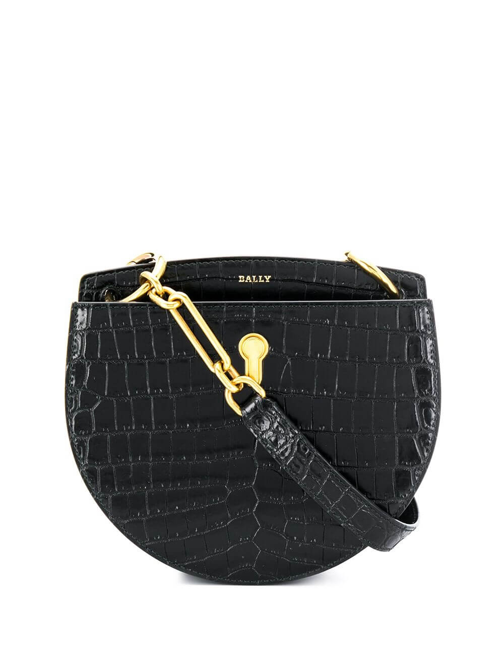 NEW Bally Cecyle Women's 6225207 Black Leather Crossbody Bag MSRP $1350
