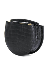 Load image into Gallery viewer, NEW Bally Cecyle Women&#39;s 6225207 Black Leather Crossbody Bag MSRP $1350
