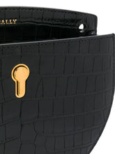 Load image into Gallery viewer, NEW Bally Cecyle Women&#39;s 6225207 Black Leather Crossbody Bag MSRP $1350
