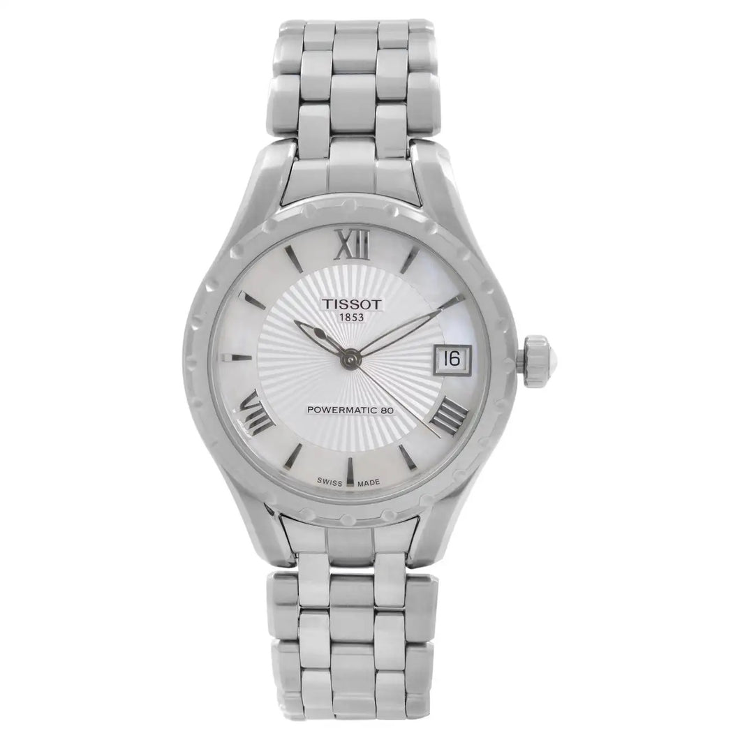NEW Tissot Lady 80 Womens White MOP Dial Bracelet Watch T0722071111800 MSRP $750