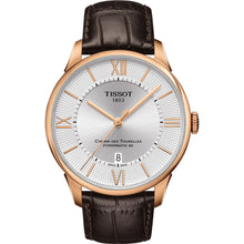 Load image into Gallery viewer, NEW Tissot Chemin des Tourelles Men&#39;s Silver Dial Watch T099.407.36.038.00 MSRP $925
