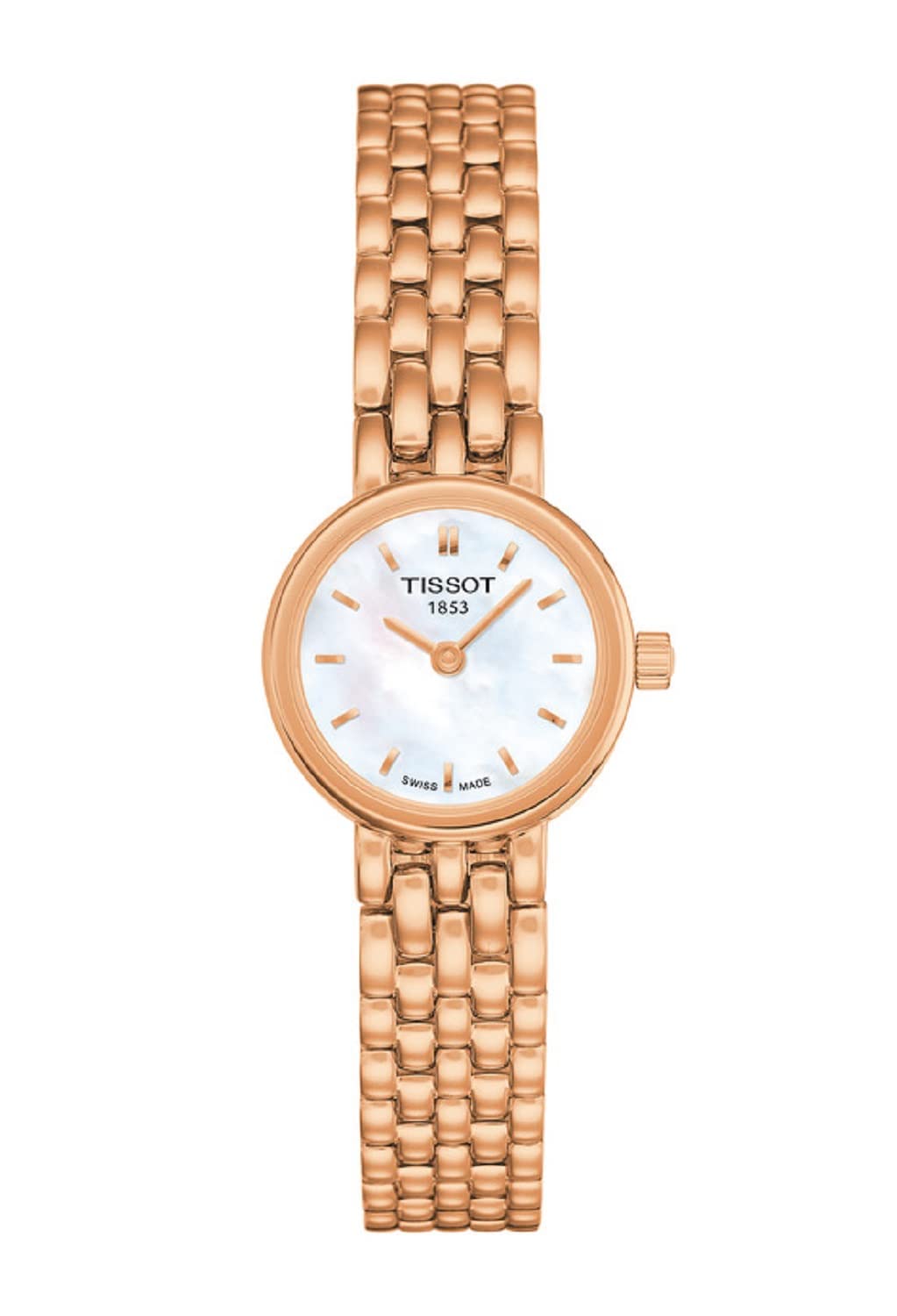 NEW Tissot Lovely Women's White MOP Dial Bracelet Watch T0580093311100 MSRP $395