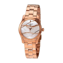 Load image into Gallery viewer, NEW Tissot T-Wave Women&#39;s White MOP Dial Bracelet Watch T1122103311100 MSRP $630
