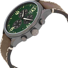 Load image into Gallery viewer, NEW Tissot Chrono XL Men&#39;s Green Dial Strap Watch T1166173609700 MSRP $375
