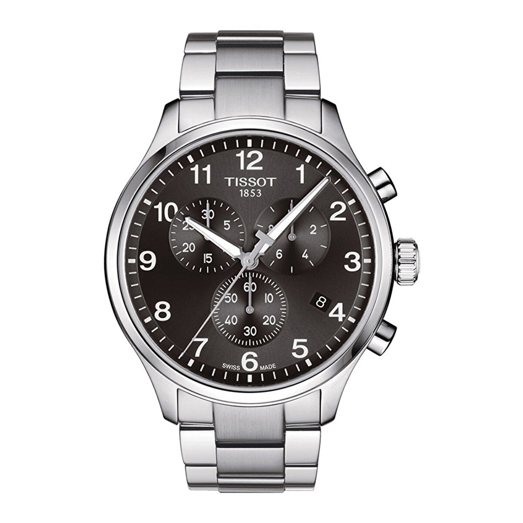 NEW Tissot Chrono XL Classic Men's Black Dial Watch T1166171105701 MSRP $395