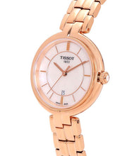 Load image into Gallery viewer, NEW Tissot Flamingo Women&#39;s White Dial Bracelet Watch T0942103311101 MSRP $450
