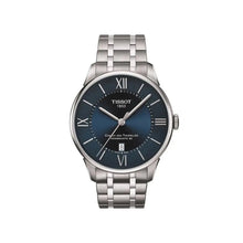Load image into Gallery viewer, NEW Tissot Chemin Des Tourelles Men&#39;s Blue Dial Watch T0994071104800 MSRP $850
