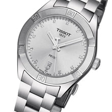 Load image into Gallery viewer, NEW Tissot PR 100 Sport Chic Women&#39;s Silver Dial Watch T1019101103600 MSRP $495
