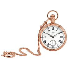 Load image into Gallery viewer, NEW Tissot Lepine Mechanical Men&#39;s Silver Dial Pocket Watch T8614059903301

