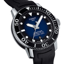 Load image into Gallery viewer, NEW Tissot Seastar 1000 Powermatic Mens Blue Dial Watch T1204071704100 MSRP $695

