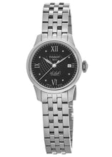 Load image into Gallery viewer, NEW Tissot Le Locle Women&#39;s Black Dial Bracelet Watch T41118356 MSRP $710
