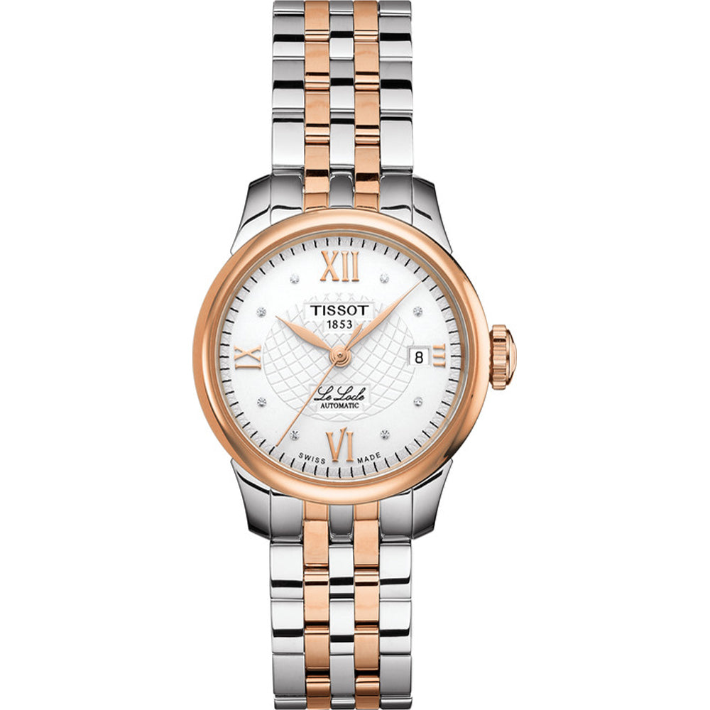 NEW Tissot Le Locle Automatic Lady Women's Silver Dial Watch T41218316 MSRP $795