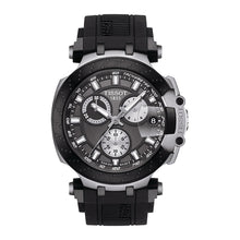Load image into Gallery viewer, NEW Tissot T-Race Chronograph Men&#39;s Black Dial Watch T1154172706100 MSRP $550
